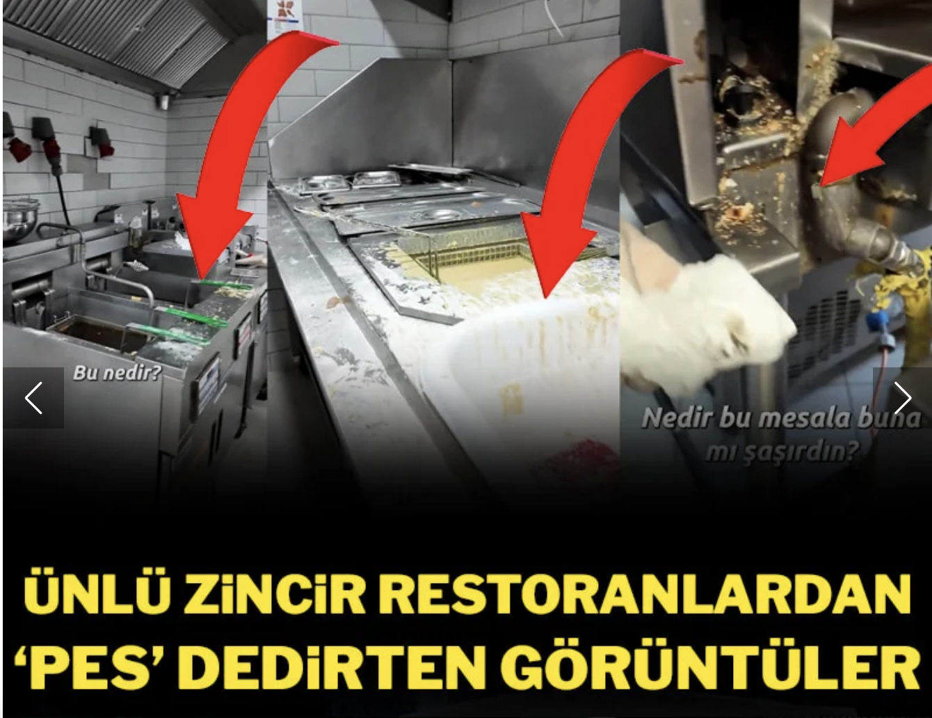 Restoran zincirlerinde ‘pes’ dedirten manzaralar! Belediye başkanı paylaştı